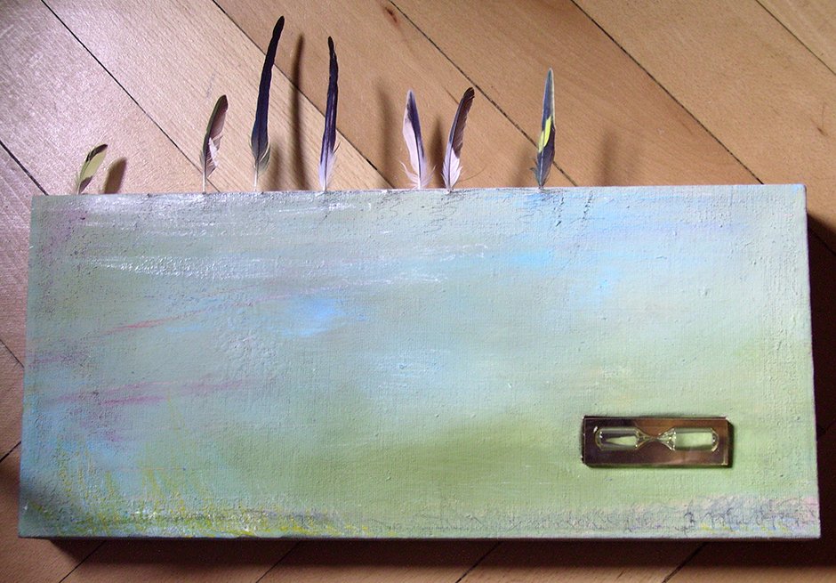 Drei Minuten fremde Federn